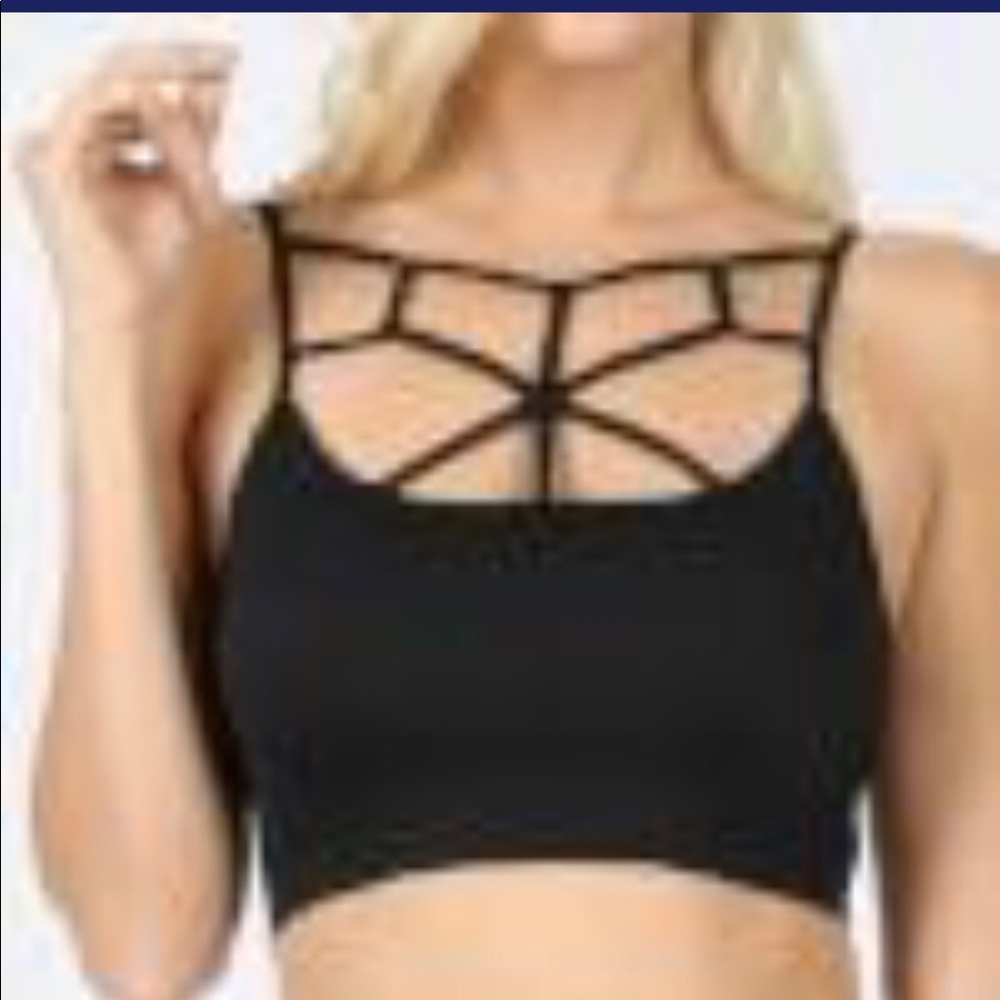 😍❤️💋Tangled Web Bralette w/ Adj. Straps💋❤️😍